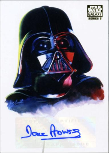 Star Wars Galaxy: Series 5 (Autograph Subset) card 1 David Prowse