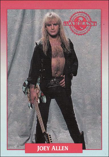 Rock Cards (Base Set) card 245 Joey Allen
