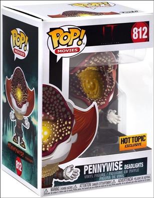 POP! Movies figure 812 Pennywise Deadlights Hot Topic Exclusive