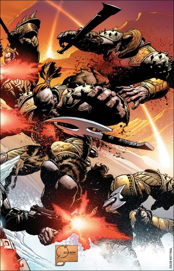 Planet Death (2025) issue 0-B Joe Quesada Wrap Gatefold 1:500 Cardstock Cover