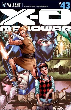 X-O Manowar (2012)  issue 43 Phil Jimenez Cover
