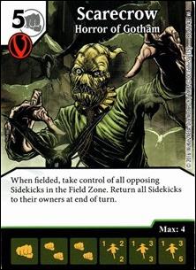 DC Comics Dice Masters World's Finest card 98 Scarecrow: Horror of Gotham