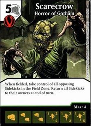 DC Comics Dice Masters World's Finest card 98 Scarecrow: Horror of Gotham