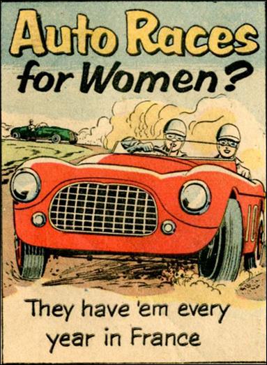 Auto Races for Women? issue 1