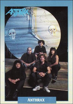 Rock Cards (Base Set) card 134 Anthrax