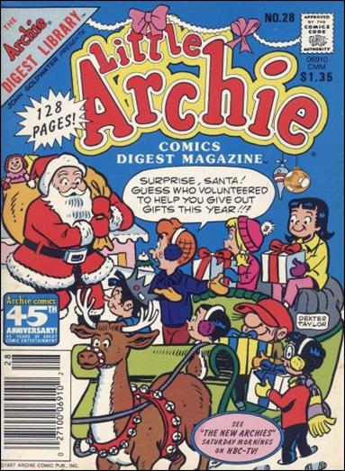 Little Archie Comics Digest Magazine issue 28 Digest Sized