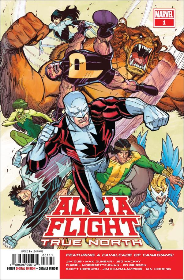 Alpha Flight: True North issue 1 Nick Bradshaw Cover