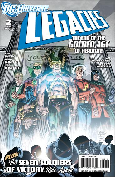 DCU: Legacies issue 2 Andy Kubert and Joe Kubert Cover