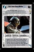 Star Wars: Coruscant Limited (Base Set) card 107 Yoda, Senior Council Member (Alt. Image)