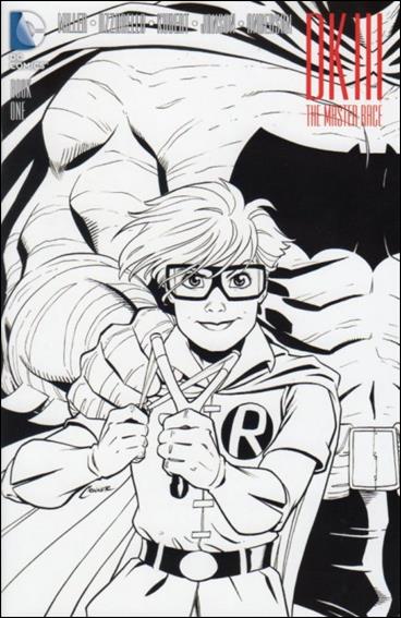 Dark Knight III: The Master Race issue 1-NI Amanda Conner C, C & C Black & White Cover