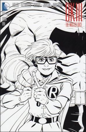 Dark Knight III: The Master Race issue 1-NI Amanda Conner C, C & C Black & White Cover