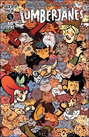 Lumberjanes issue 15 Brooke Allen Cover