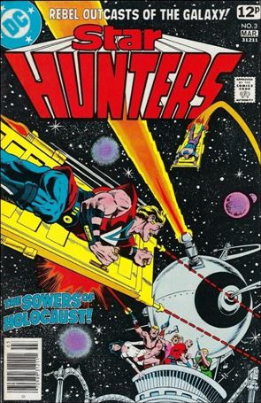 Star Hunters issue 3-B UK Price Cover