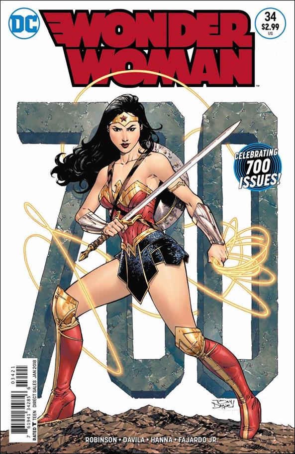 Wonder Woman (2016)  issue 34-B Tony S. Daniel Cover