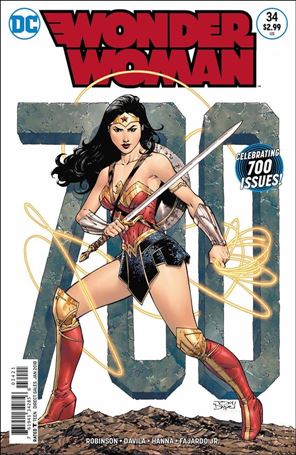 Wonder Woman (2016)  issue 34-B Tony S. Daniel Cover