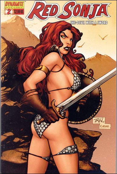Red Sonja (2005) issue 2-E Billy Tan 1:25 Cover