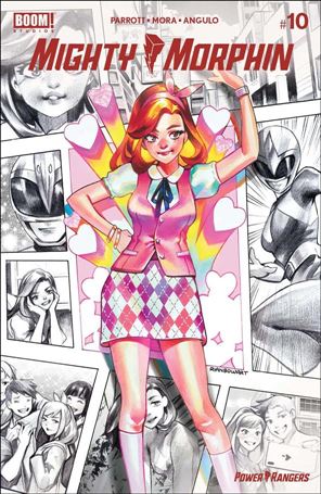 Mighty Morphin issue 10-G Rian Gonzales 1:25 Cover
