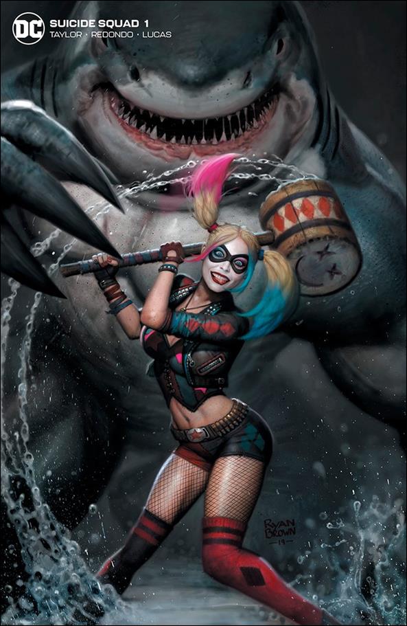 Suicide Squad (2020) issue 1-G Ryan Brown Unknown Comics Minimal Cover 1/600