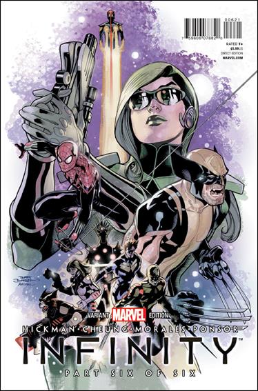 Infinity issue 6-D Terry Dodson 1:150 Hero Cover