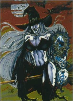 Lady Death All Chromium (Base Set) card 36 All Hallows Eve