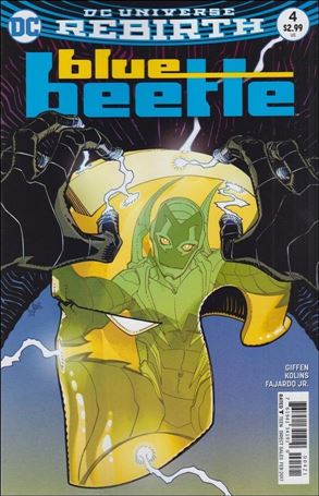 Blue Beetle (2016) issue 4-B Cully Hamner Cover