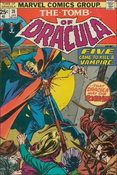 Tomb of Dracula (1972) issue 28