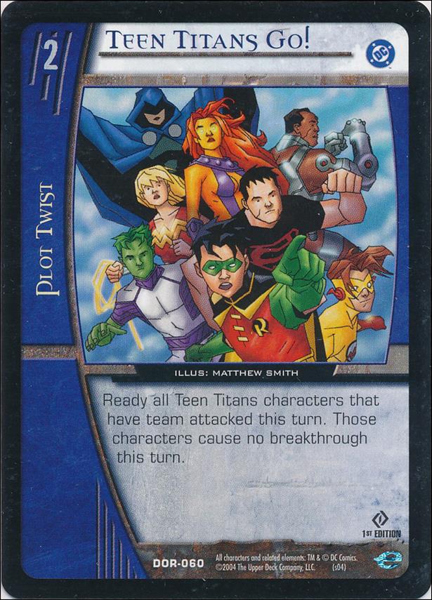 DC Origins: VS System (Base Set) card DOR-060 Teen Titans Go!