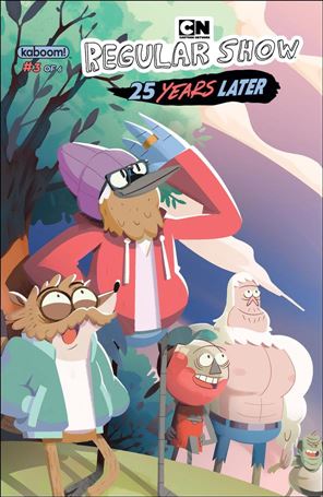 Regular Show: 25 Years Later issue 3 Cristina Rose Chua Cover