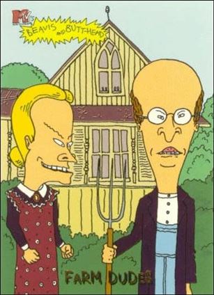 Beavis and Butt-Head (Base Set) card '7969' Farm Dudes