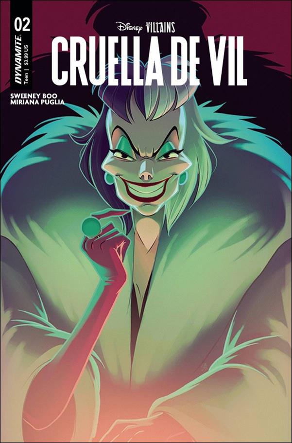 Disney Villains: Cruella De Vil issue 2-B Sweeney Boo Cover