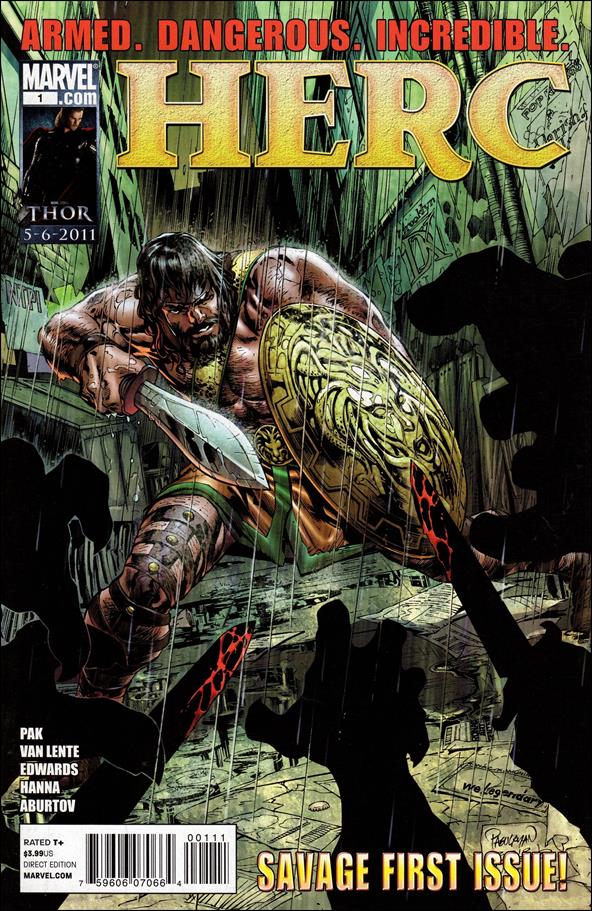 Herc issue 1 Carlo Pagulayan Cover
