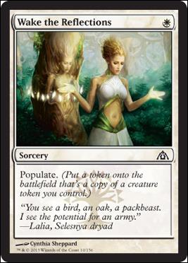 Magic the Gathering: Dragon's Maze (Base Set) card 10 Wake the Reflections