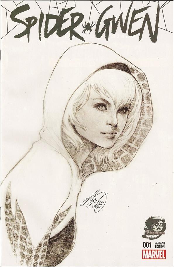 Spider-Gwen (2015/12) issue 1-R Siya Oum Phantom Sketch Cover