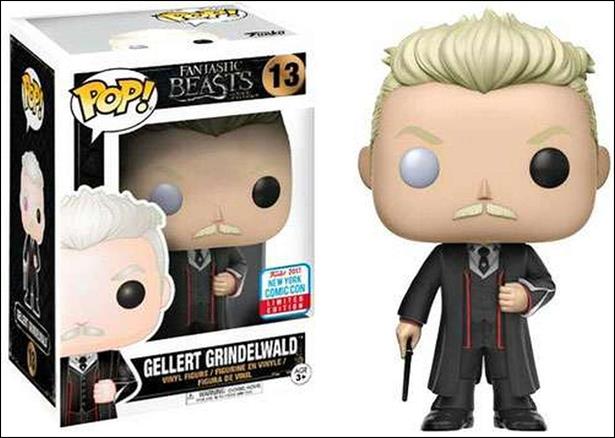 POP! Fantastic Beasts  figure 13-B Gellert Grindelwald (2017 NYCC Exclusive)