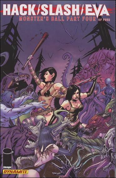 Hack/Slash/Eva: Monster's Ball issue 4 Tim Seeley Cover