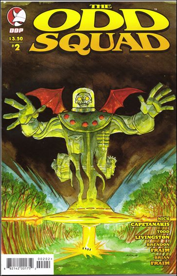 Odd Squad issue 2-B Michael Avon Oeming Cover