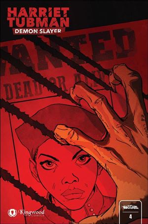 Harriet Tubman: Demon Slayer issue 4-B Steven N. Harris Cover