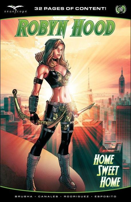 Robyn Hood: Home Sweet Home issue nn Sean Chen Cover