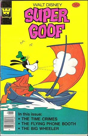Walt Disney Super Goof issue 47-B Whitman Cover