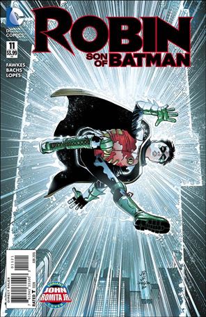 Robin: Son of Batman issue 11-B John Romita Jr. Cover