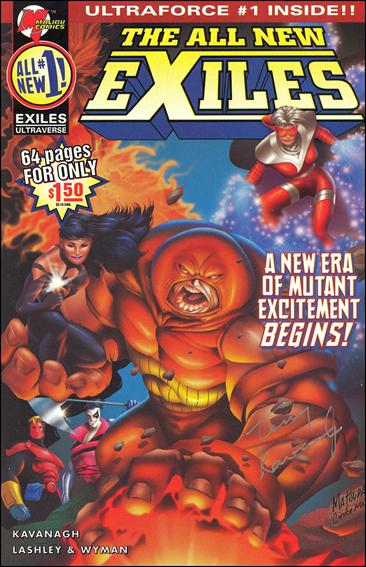 All New Exiles issue 1-D Malibu Exclusive (signed by Terry Kavanagh) 1/2000