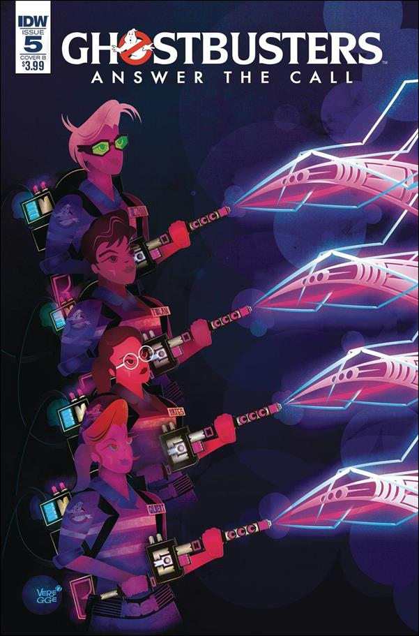 Ghostbusters: Answer the Call issue 5-B Jeffrey Veregge Cover