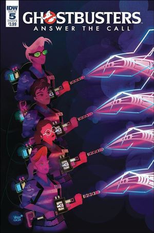 Ghostbusters: Answer the Call issue 5-B Jeffrey Veregge Cover