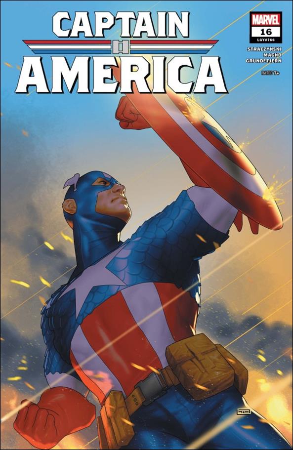 Captain America (2023) issue 16 Taurin Clarke Cover