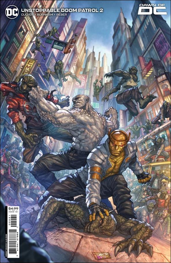 Unstoppable Doom Patrol issue 2-B Alan Quah Cardstock Cover