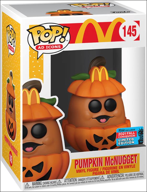 POP! Ad Icons figure 145-B Pumpkin McNugget Fall Convention Exclusive