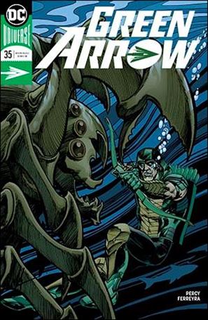 Green Arrow (2016) issue 35-B Mike Grell Cover