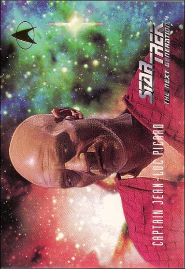 Star Trek: The Next Generation - The Episode Collection Season One (Base Set) card 99 Captain Jean-Luc Picard