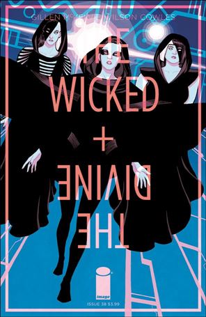 Wicked + the Divine issue 38-B Cliff Chiang Cover