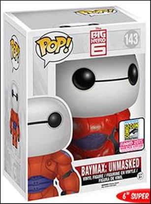 POP! Disney figure 143 Baymax: Unmasked SDCC 2015 1/1008